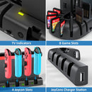KDD Controller Charging Station for Nintendo Switch (Black) (KDD-001)