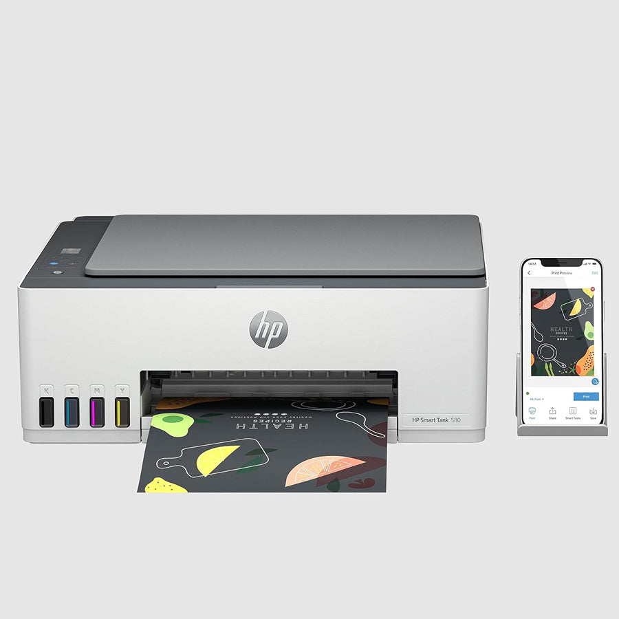 HP Smart Tank 580 All-in-One Wireless Printer (1F3Y2A)