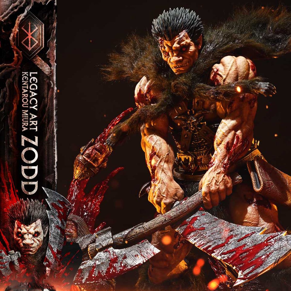 Legacy Art "Kentarou Miura" Berserk Zodd (LABR-07)