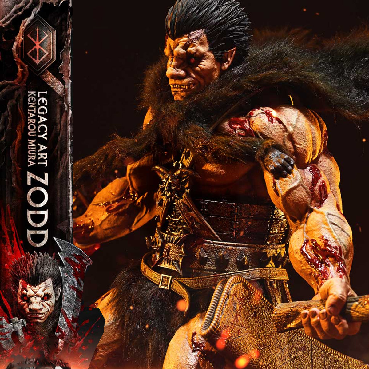 Legacy Art "Kentarou Miura" Berserk Zodd (LABR-07)