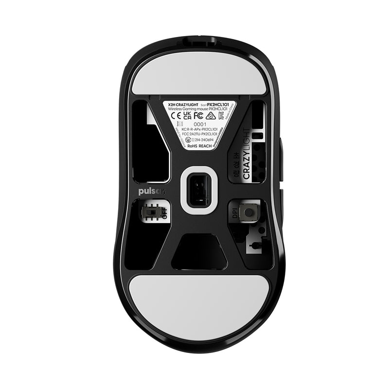 Pulsar X2H CrazyLight 8K Polling Rate eSports Gaming Mouse Size 1