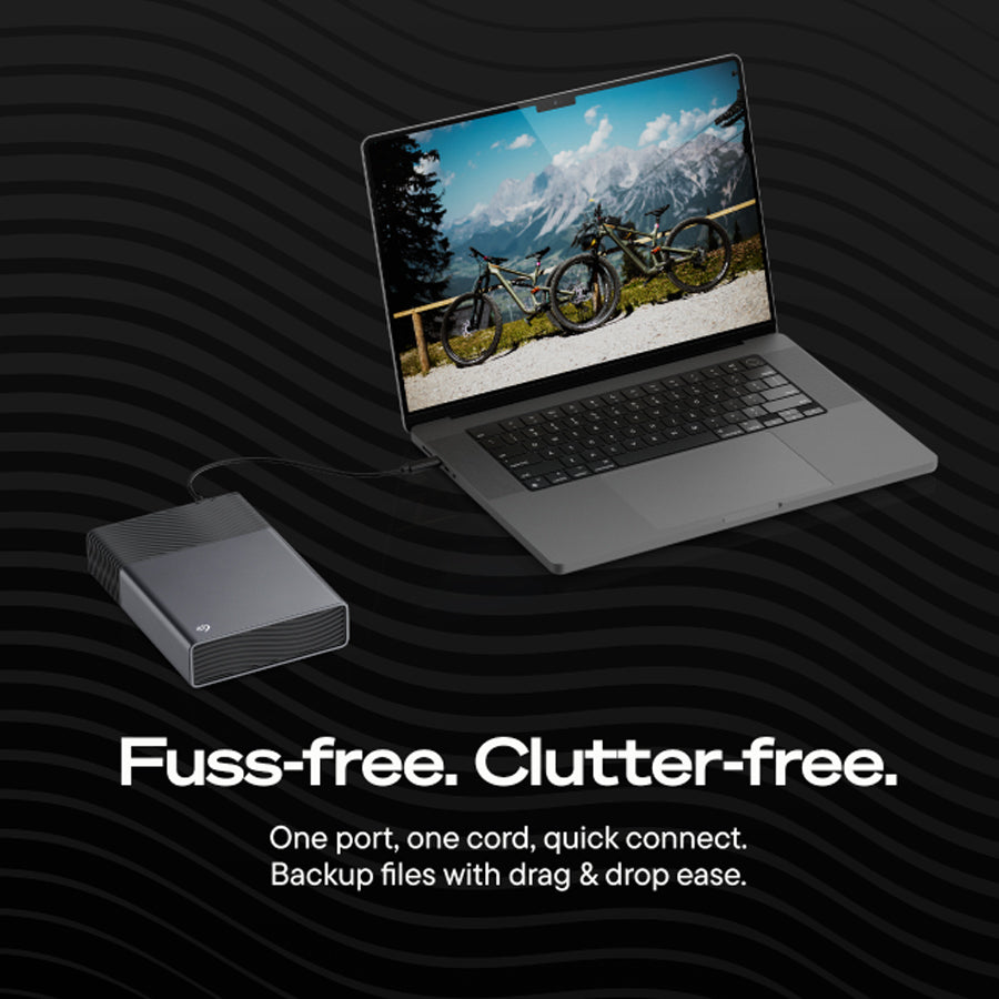 Seagate One Touch Desktop Hub USB-C External Hard Drive