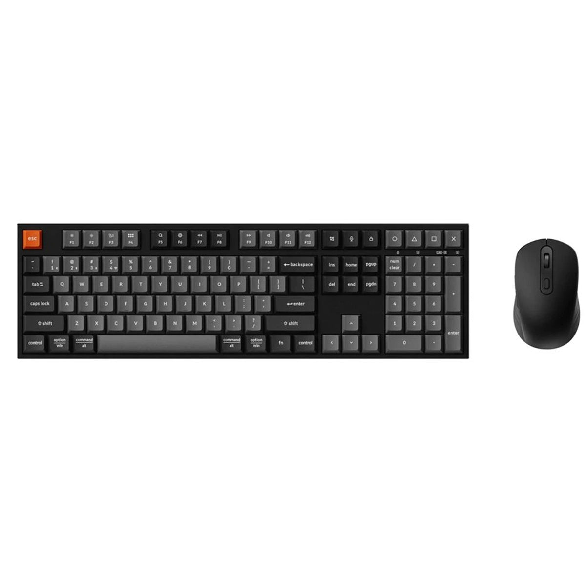 Keychron B36 Full-Size Keyboard and BM25 Mouse Wireless Combo (KCBD13)