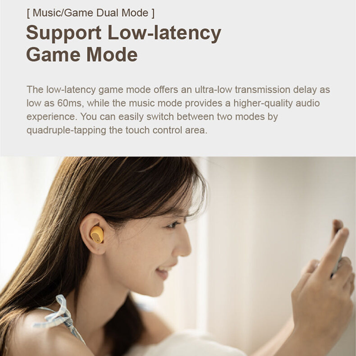 Moondrop Pudding ANC AI ENC True Wireless Hi-Fi LHDC-V 10mm Dynamic Driver Earbuds 