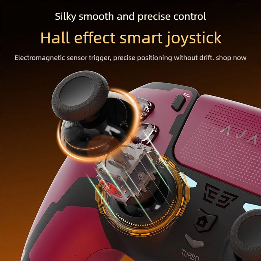 Ajazz GP100 PS Tri-Mode Gaming Controller with Hall Effect