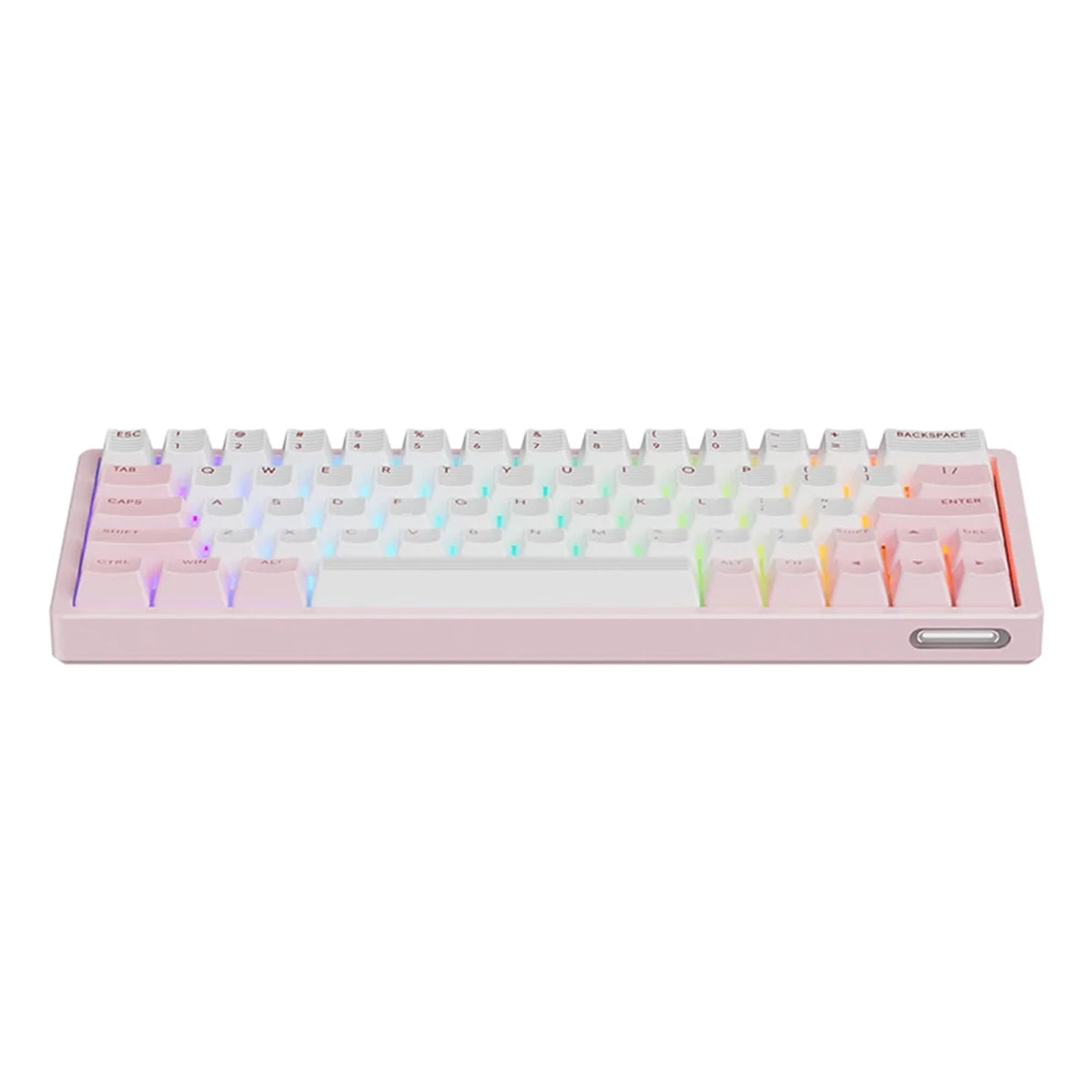 Scyrox Xpunk 63 CNC Aluminum 8K Magnetic Hall Effect Keyboard (Pink/White)
