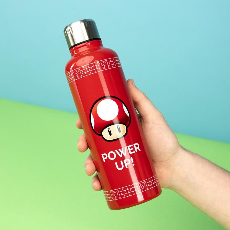 Paladone Super Mario Power Up Water Bottle (PP5807NNV2)