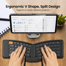 ProtoArc XKM03 Foldable Multi-Device Bluetooth Keyboard and Mouse Combo