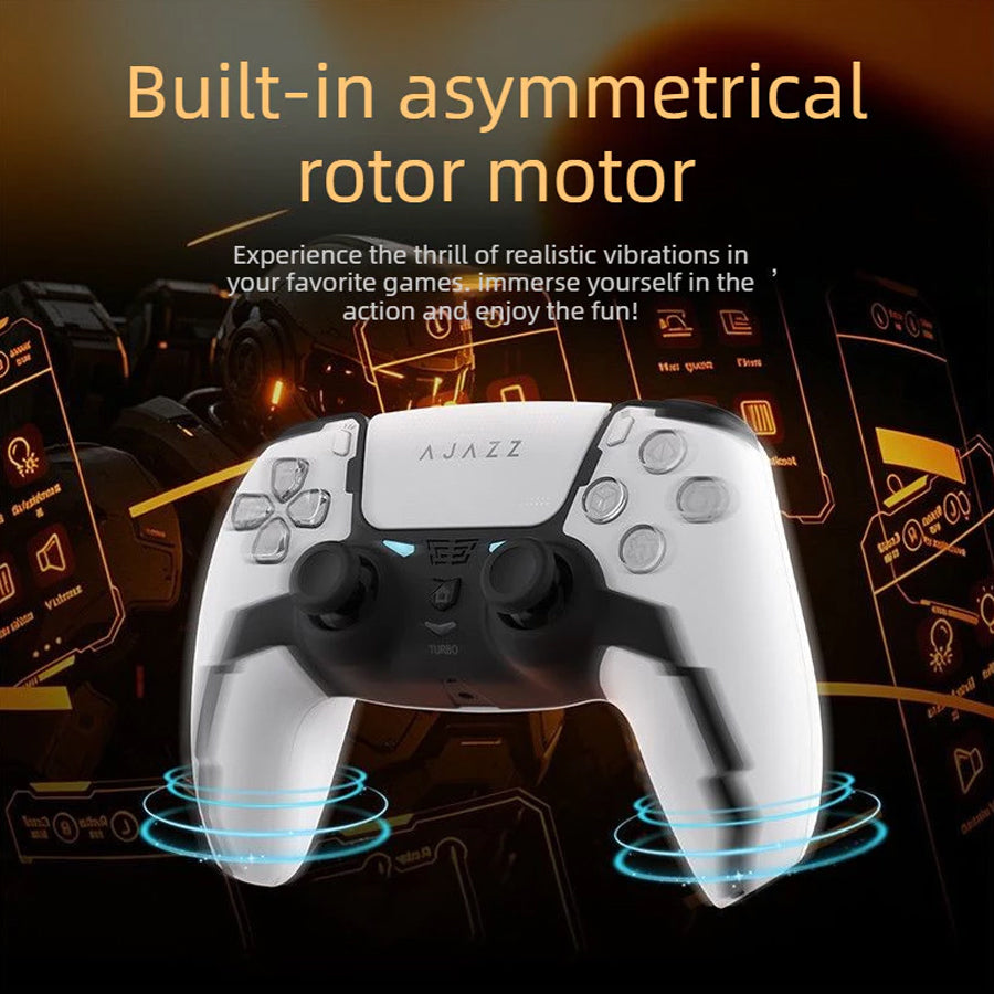 Ajazz GP100 PS Tri-Mode Gaming Controller with Hall Effect