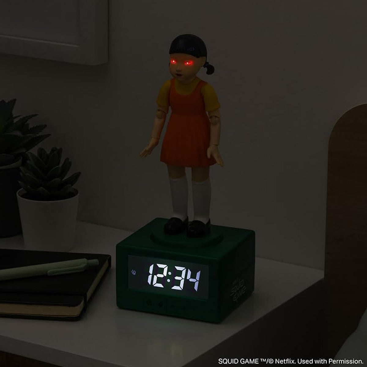 Paladone Squid Game Spirits Young Hee Alarm Clock (PP13305SG)
