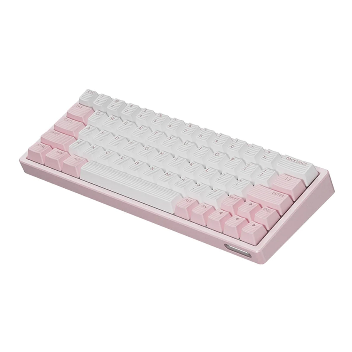 Scyrox Xpunk 63 CNC Aluminum 8K Magnetic Hall Effect Keyboard (Pink/White)
