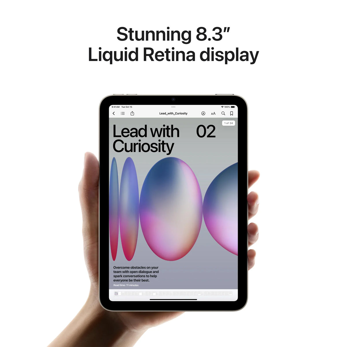 Apple iPad Mini (A17 Pro) Wi-Fi 128GB (Space Gray, Blue, Starlight, Purple) (MXN63PP/A, MXN73PP/A, MXN83PP/A, MXN93PP/A)