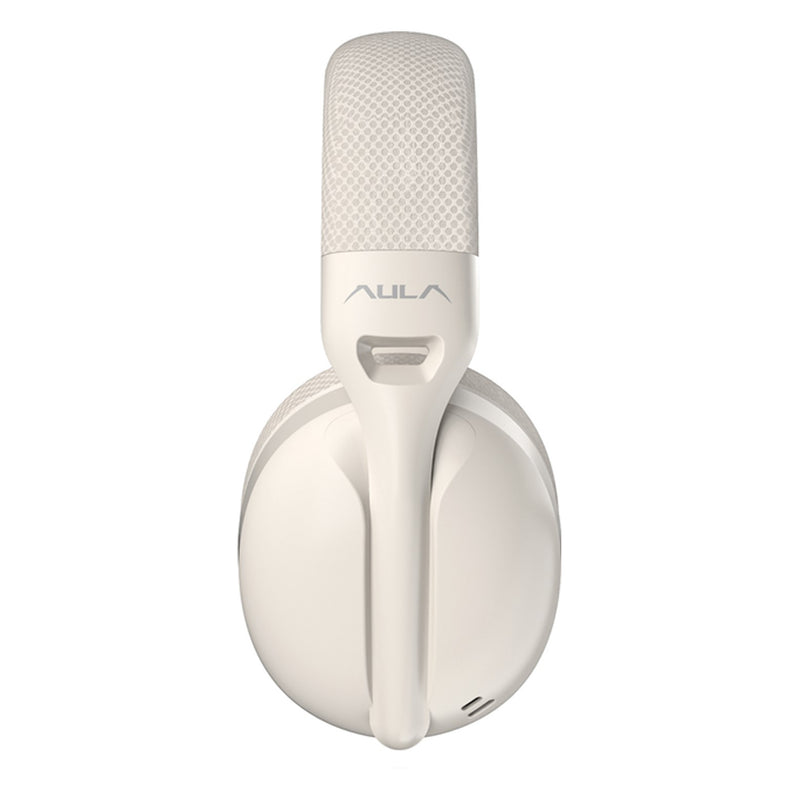 Aula Mountain S6 Wireless Gaming Headset (Milk Tea)