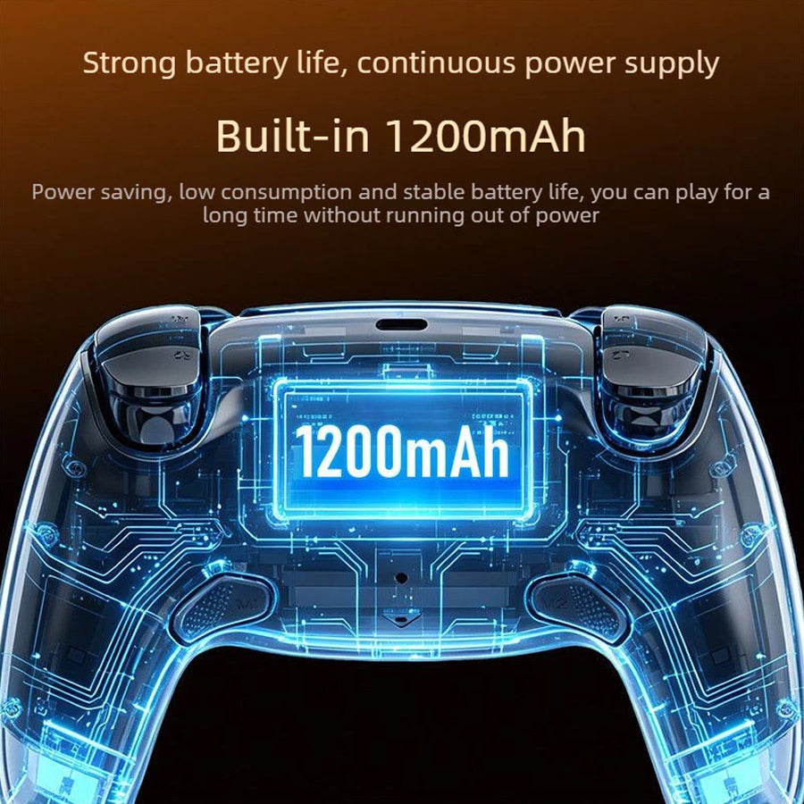 Ajazz GP100 PS Tri-Mode Gaming Controller with Hall Effect