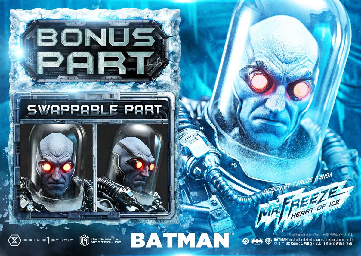Real Elite Masterline Batman (Comics) Mr. Freeze Heart of Ice (Design by Carlos DAnda) DX Bonus