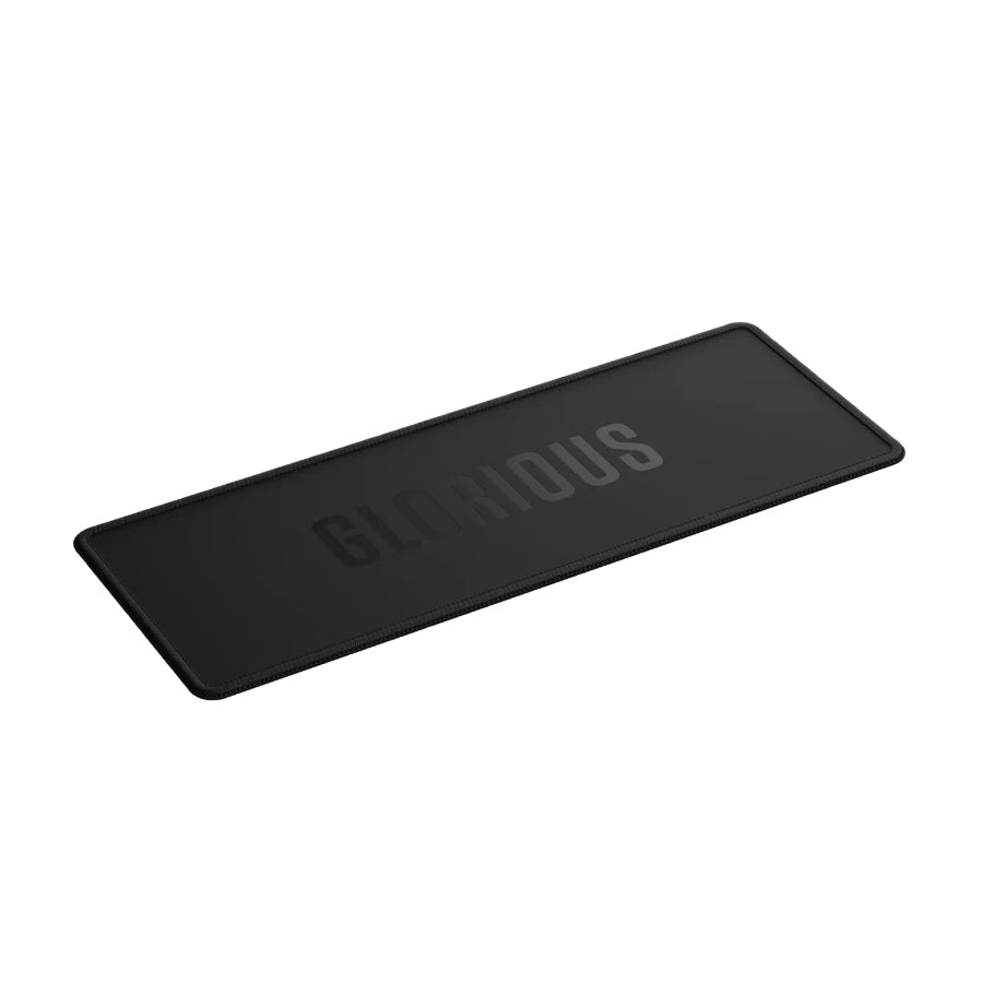 Clean Keyboard Mat Glorious Keyboard Mat Stitched (Black) (100% , 65%)