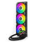 ID-Cooling SL360 XE LCD AIO Liquid CPU Cooler (Black, White)
