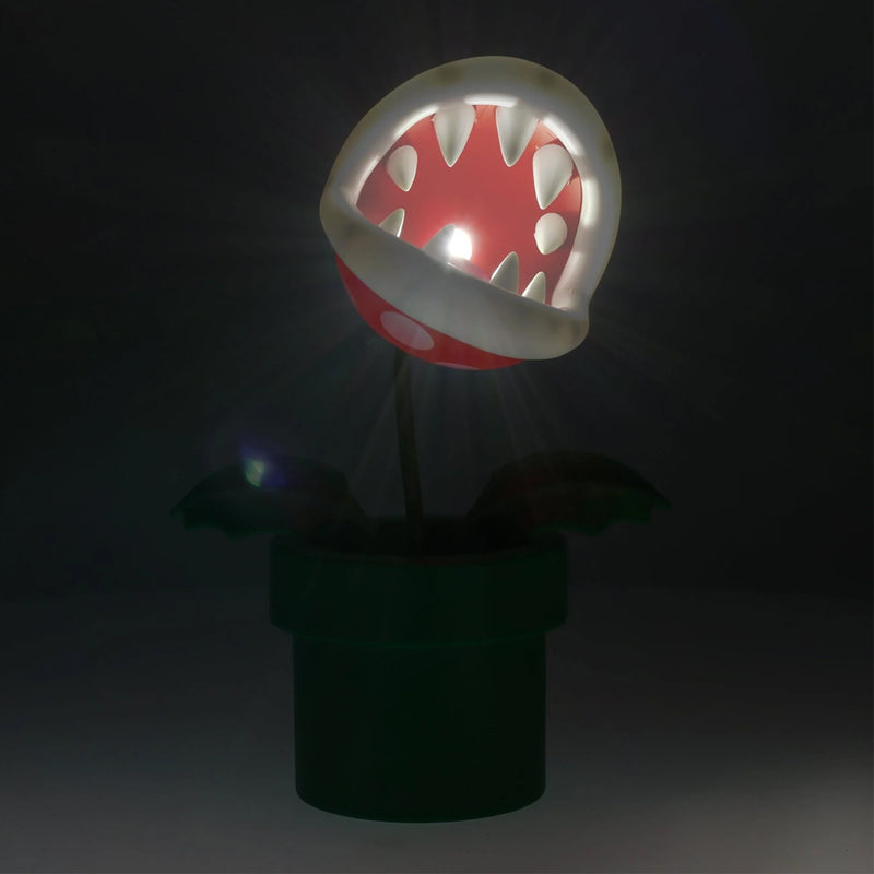 Paladone Super Mario Piranha Plant Posable Lamp V3 (PP7448NNV3)