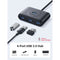 Ugreen USB 3.0 A 4 Ports Hub - 0.5m (Black) (CR113/20290)
