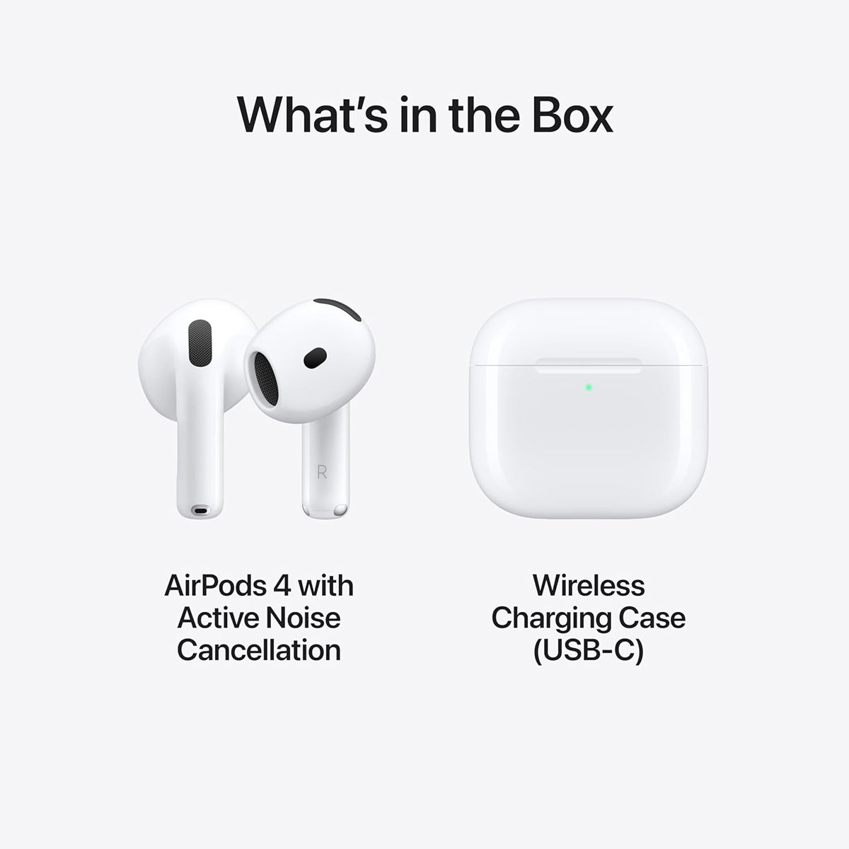 Apple Airpods 4 with Active Noise Cancellation (MXP93LL/A)