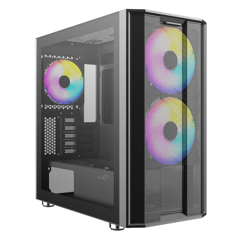 Sama S30 Mid-Tower with High Airflow Front Panel PC Case