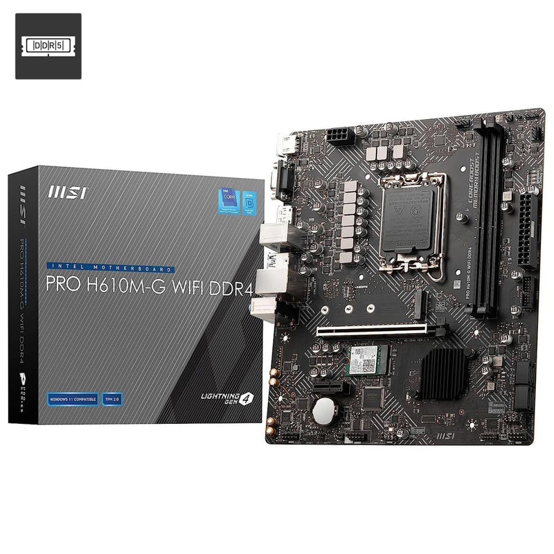 MSI PRO H610M-E DDR5 Motherboard