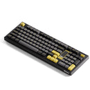 Akko 5098B Black & Gold Multi-Mode RGB Hot-Swappable Mechanical Keyboard with 1.47" LCD Screen