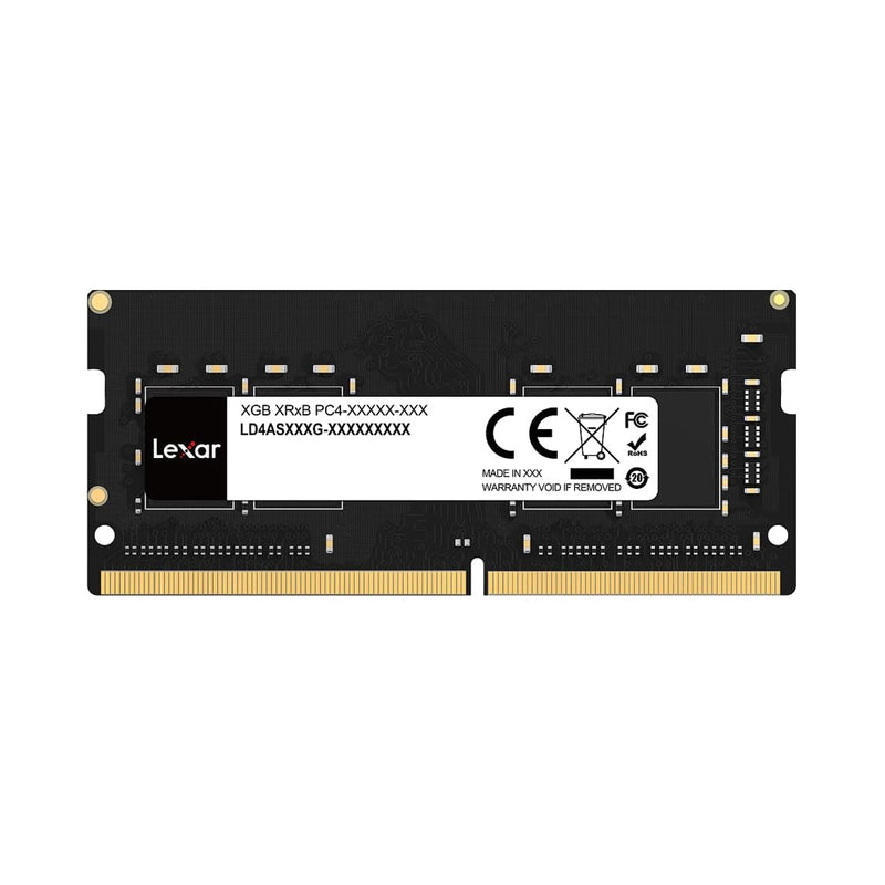 Lexar 32GB DDR4 3200MHz CL22-22-22-52 SODIMM Laptop Memory