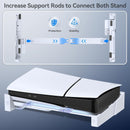 OIVO Adjustable Horizontal Stand for PS5 / PS5 Slim / PS5 Pro (White)