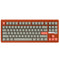 Ajazz QS87 RGB Tri-Mode 87-Keys Aluminum CNC Case Gasket-Mounted Hot-Swappable Mechanical Keyboard