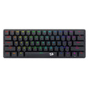 Redragon K615P-KBS Elise Pro Tri-Mode RGB 60% Mechanical Gaming Keyboard