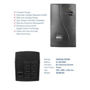 AWP Aide Single-Phase 2000VA 1200W Line-Interactive UPS with Stabilizer