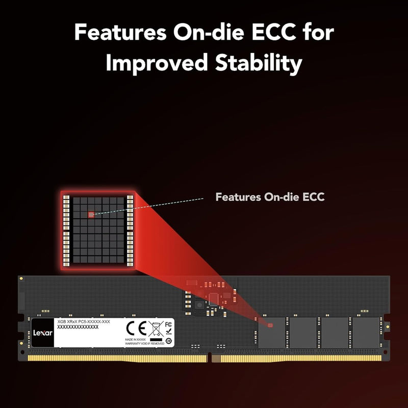 Lexar DDR5 5600MT/s CL46-45-45-90 UDIMM Desktop Memory