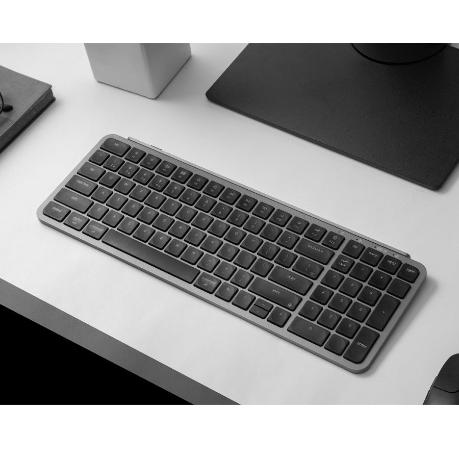 Keychron B2 Pro Ultra-Slim 2.4G 96% Wireless Keyboard (Space Grey) (B2P-K1)