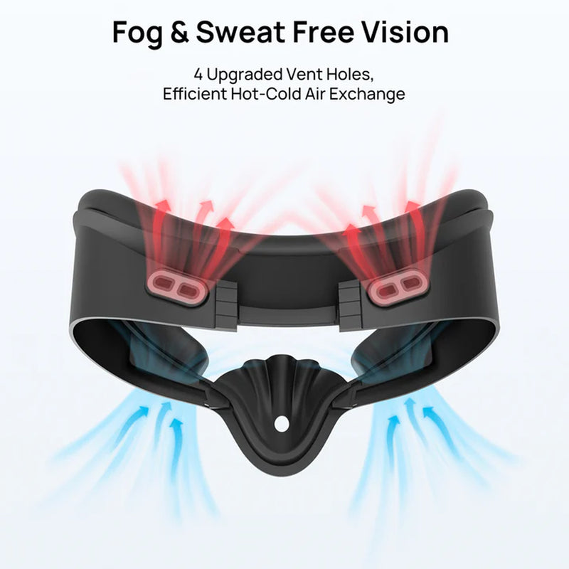 Transnovo RF3 VR Facial Interface for Meta Quest 3 (Black)