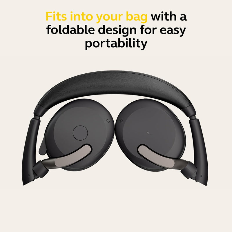 Jabra Evolve2 65 Flex Link390C UC Stereo ANC Wireless Foldable Headset