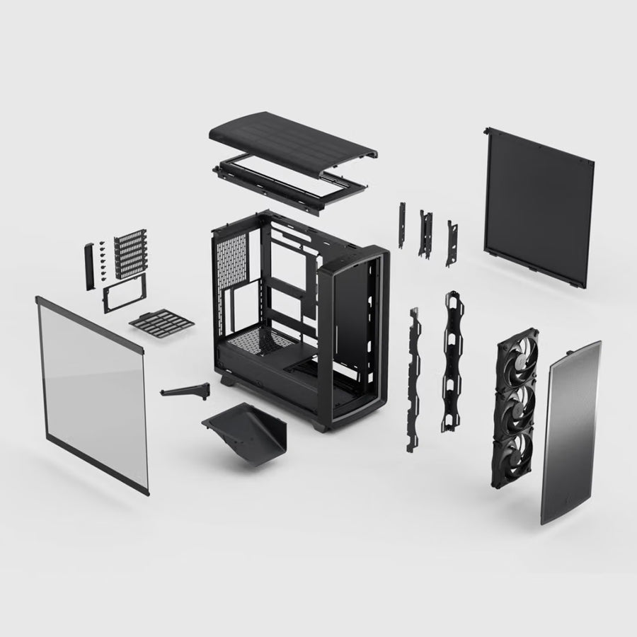 Fractal Design Summit Computer Case (Ambience Blackout TG Light Tint) (FD-C-SUM1A-06)