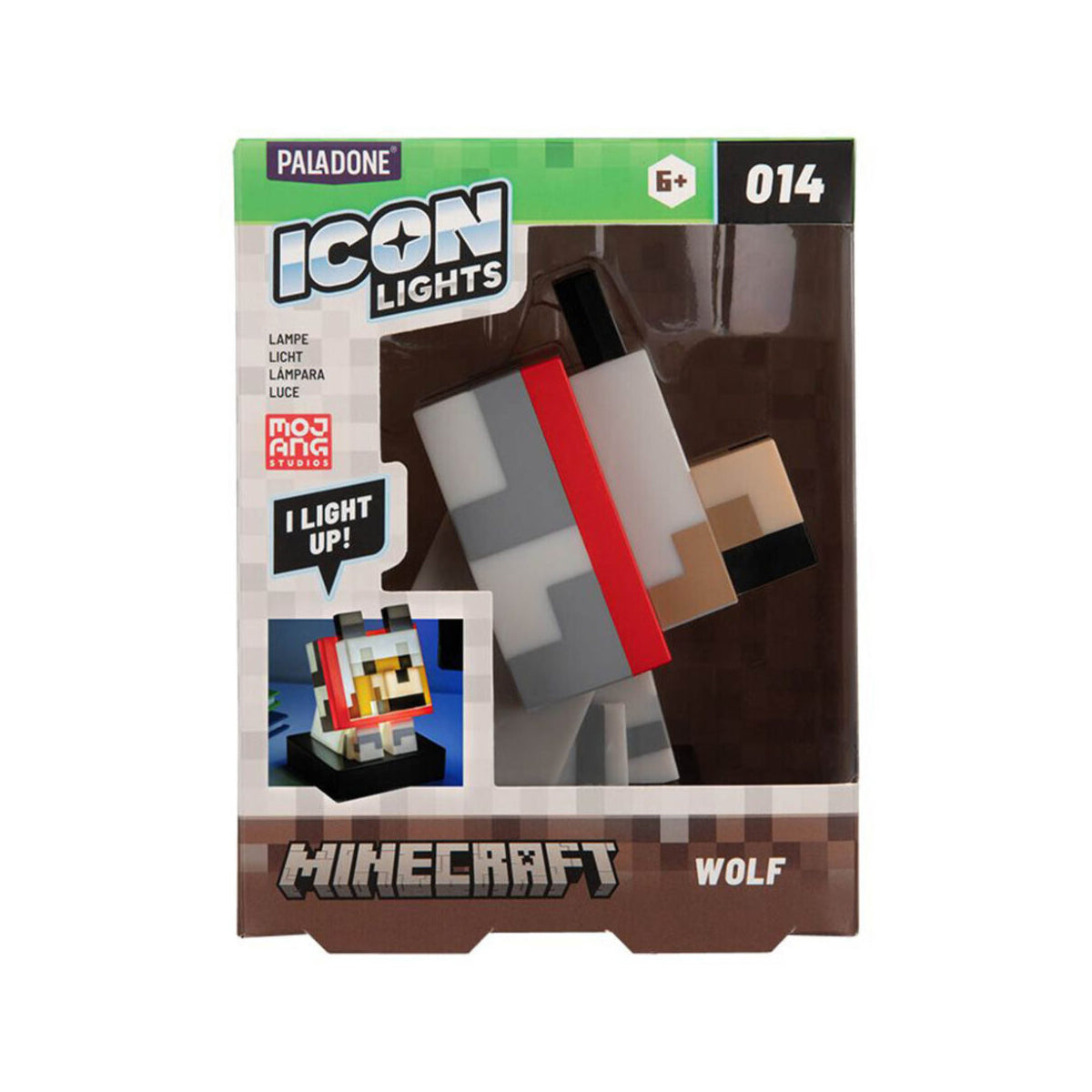 Paladone Minecraft Piglin Icon Light (PP14431MCF)