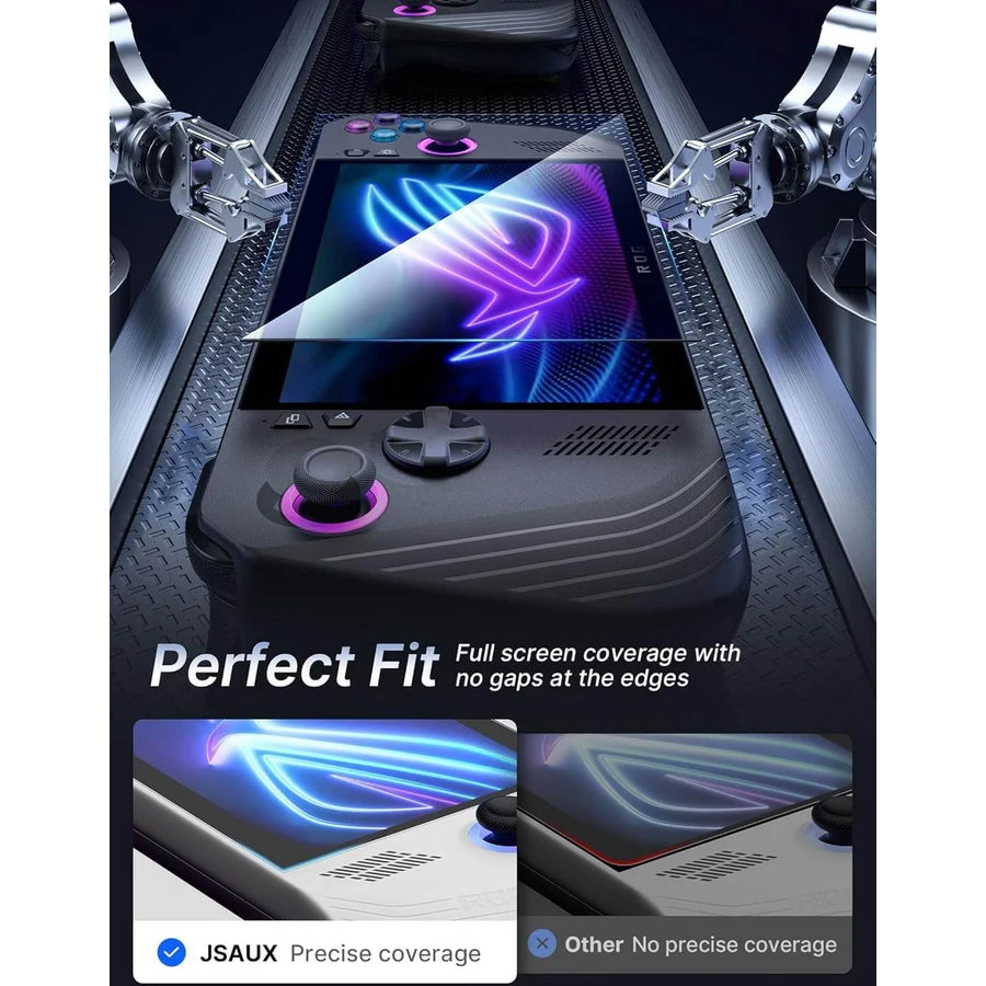 JSAUX Ultra Clear HD Tempered Glass Screen Protector 2-Pack for ROG Ally / ROG Ally X / ROG Xbox