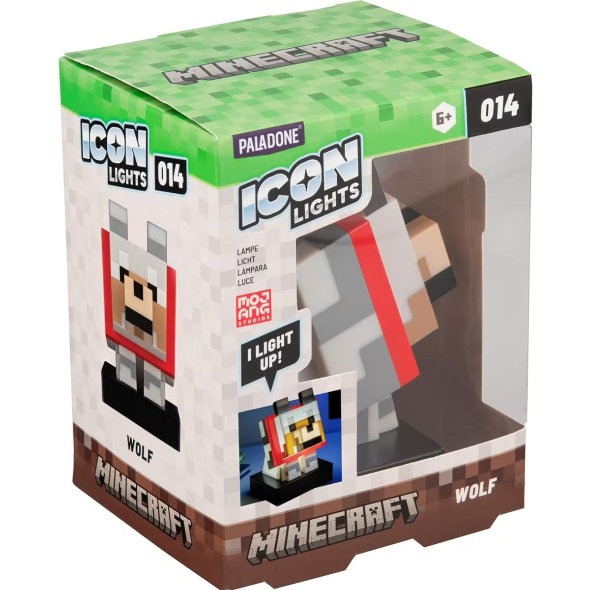 Paladone Minecraft Piglin Icon Light (PP14431MCF)