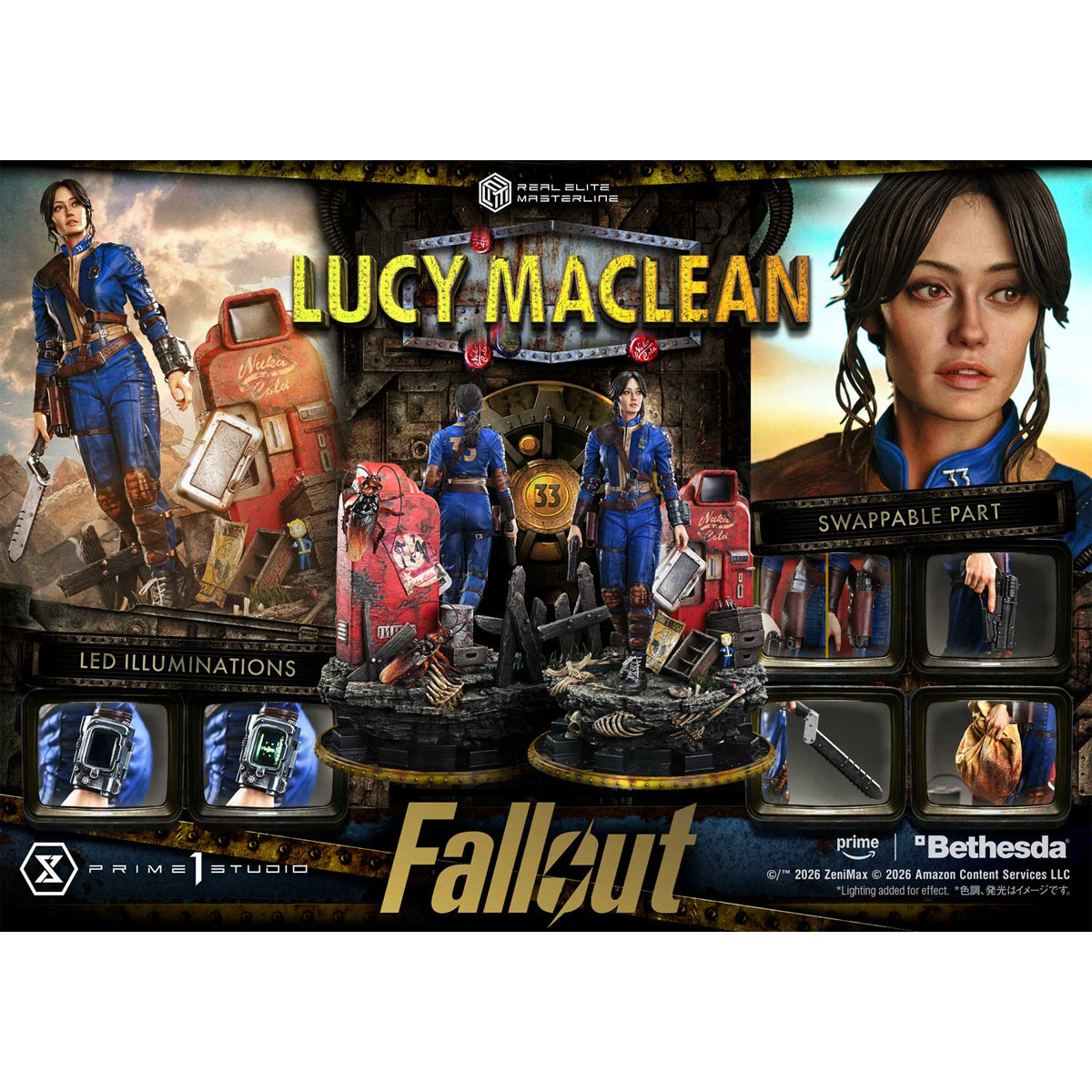 Real Elite Masterline Fallout (TV Series) Lucy MacLean