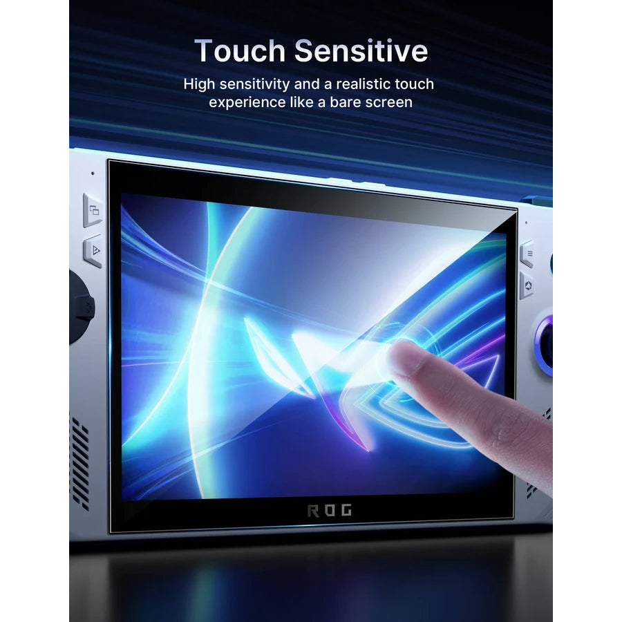 JSAUX Ultra Clear HD Tempered Glass Screen Protector 2-Pack for ROG Ally / ROG Ally X / ROG Xbox