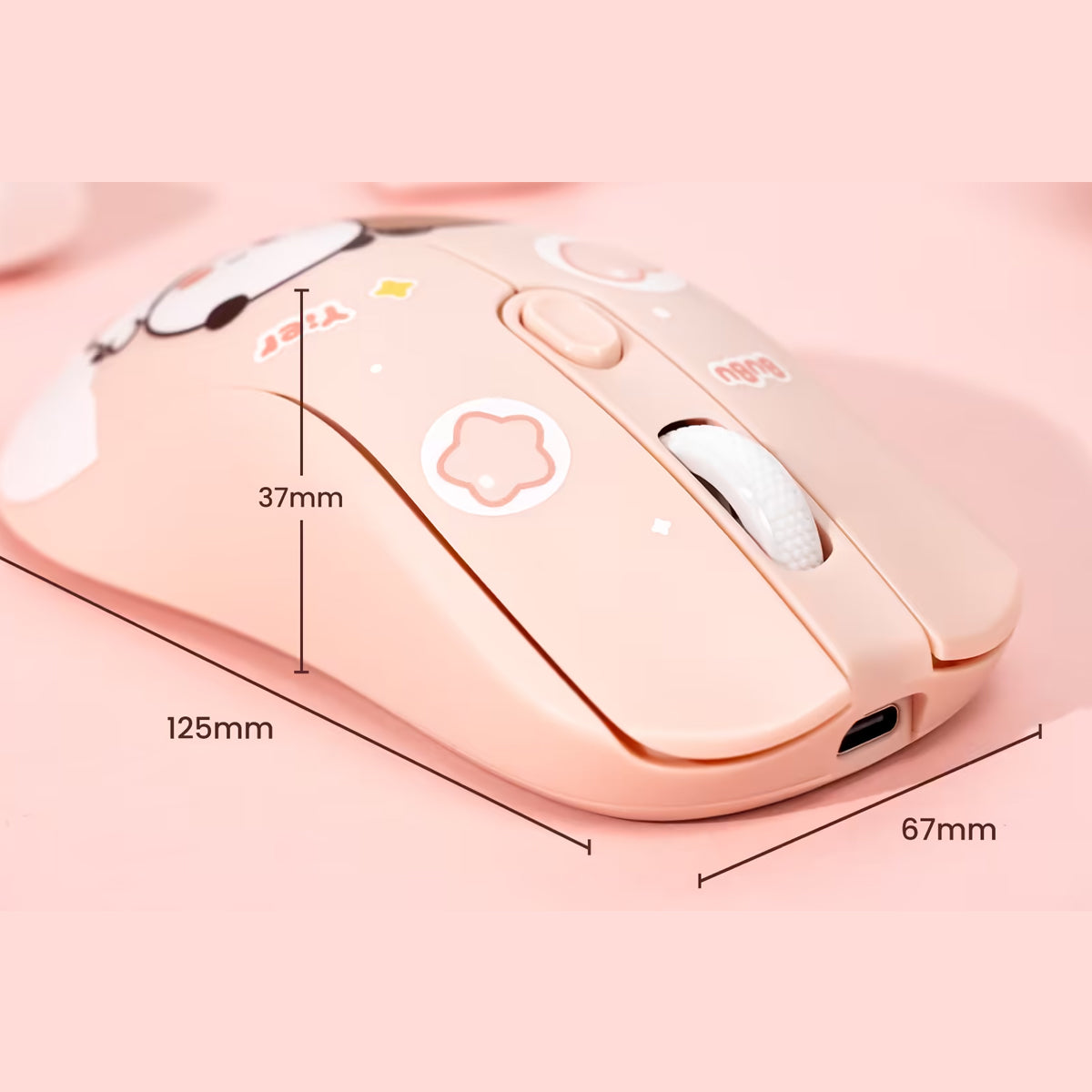 Akko AG ONE Light Dudu and Bubu Wireless Mouse
