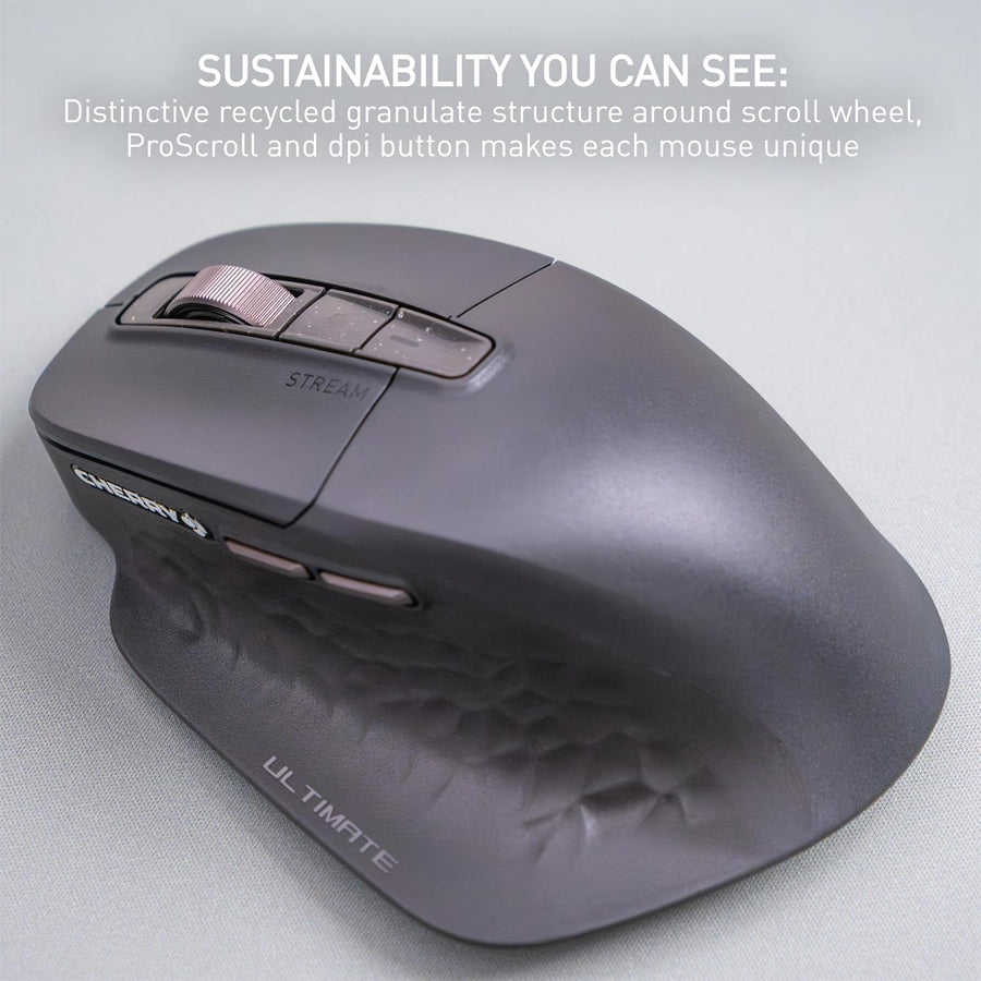 Cherry Stream Mouse Ultimate (Black) (JW-8570-2)