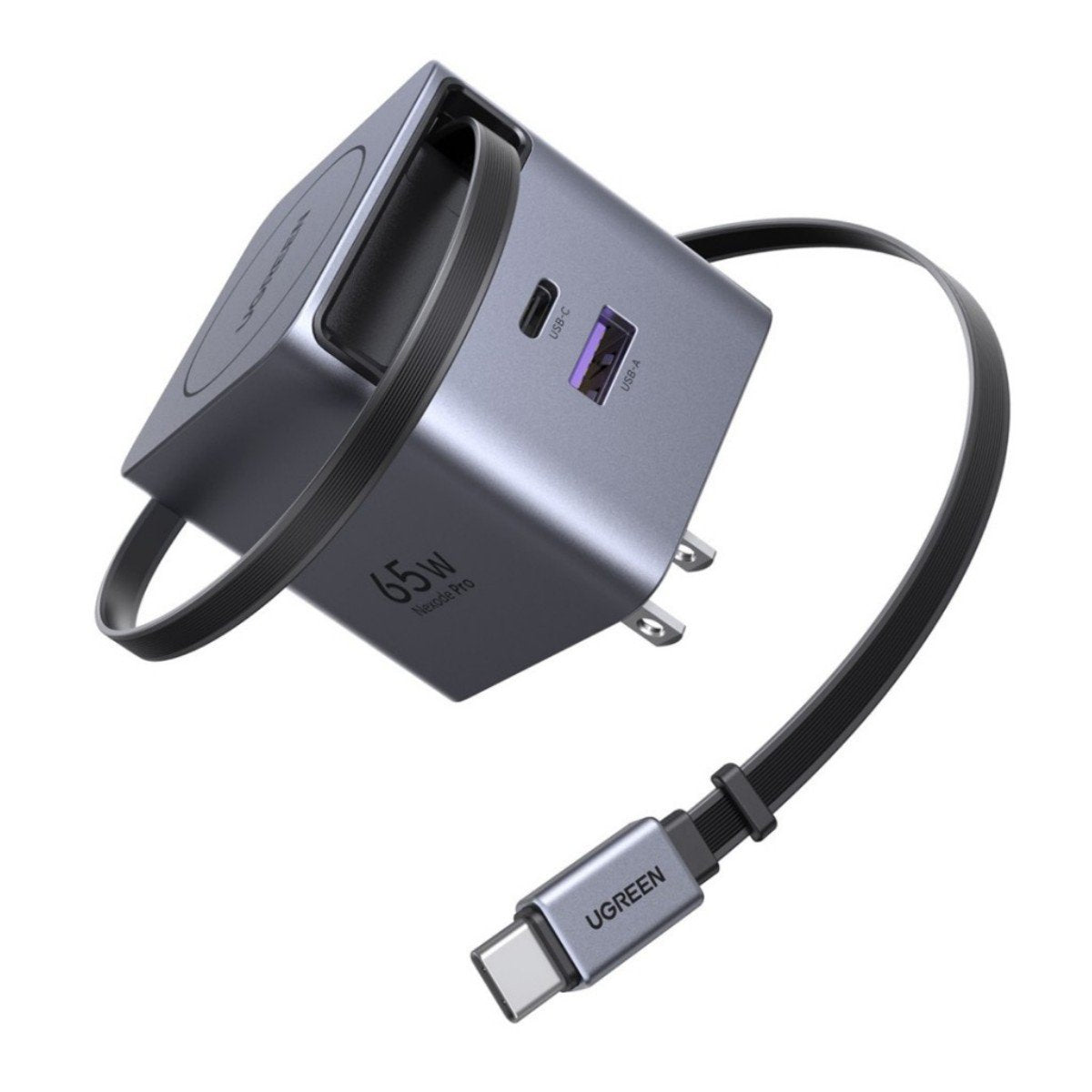 Ugreen Nexode Pro 65W 2xUSB-C + 1xUSB-A GaN Fast Charger
