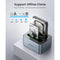 ORICO 2 Bay Hard Drive Dock HDD/SSD (6626C3-C-V1-US-GY-BP-HW)