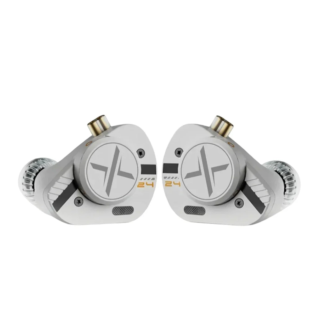 ooopusX Op.24 2DD + 4BA In-Ear Monitor without Mic (3.5mm) (Silver)