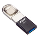 Lexar JumpDrive Fingerprint F35 USB 3.0 Type-A 150MB/s Read Flash Drive