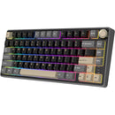 Royal Kludge R75 QMK Single-Mode RGB 81 Keys Hot-Swappable Mechanical Keyboard Phantom