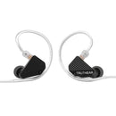 Truthear Pure 1DD + 3BA Hybrid In-Ear Monitor with Detachable Cable (Black)